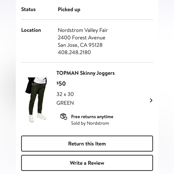Topman Green Chino Pants Modern Fit - Picture 2 of 5
